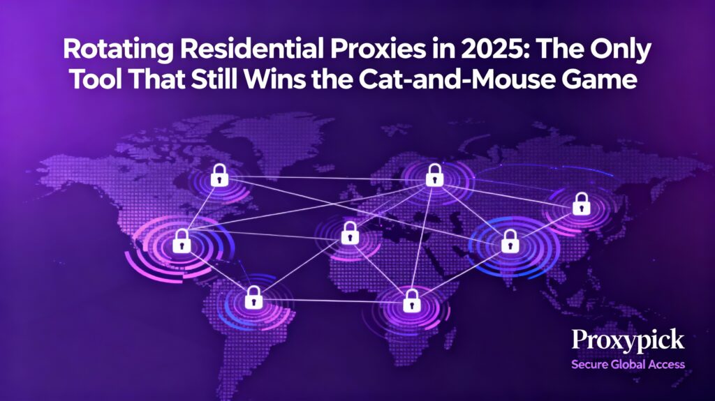 Rotating Residential Proxies in 2025: The Only Tool That Still Wins the Cat-and-Mouse Game